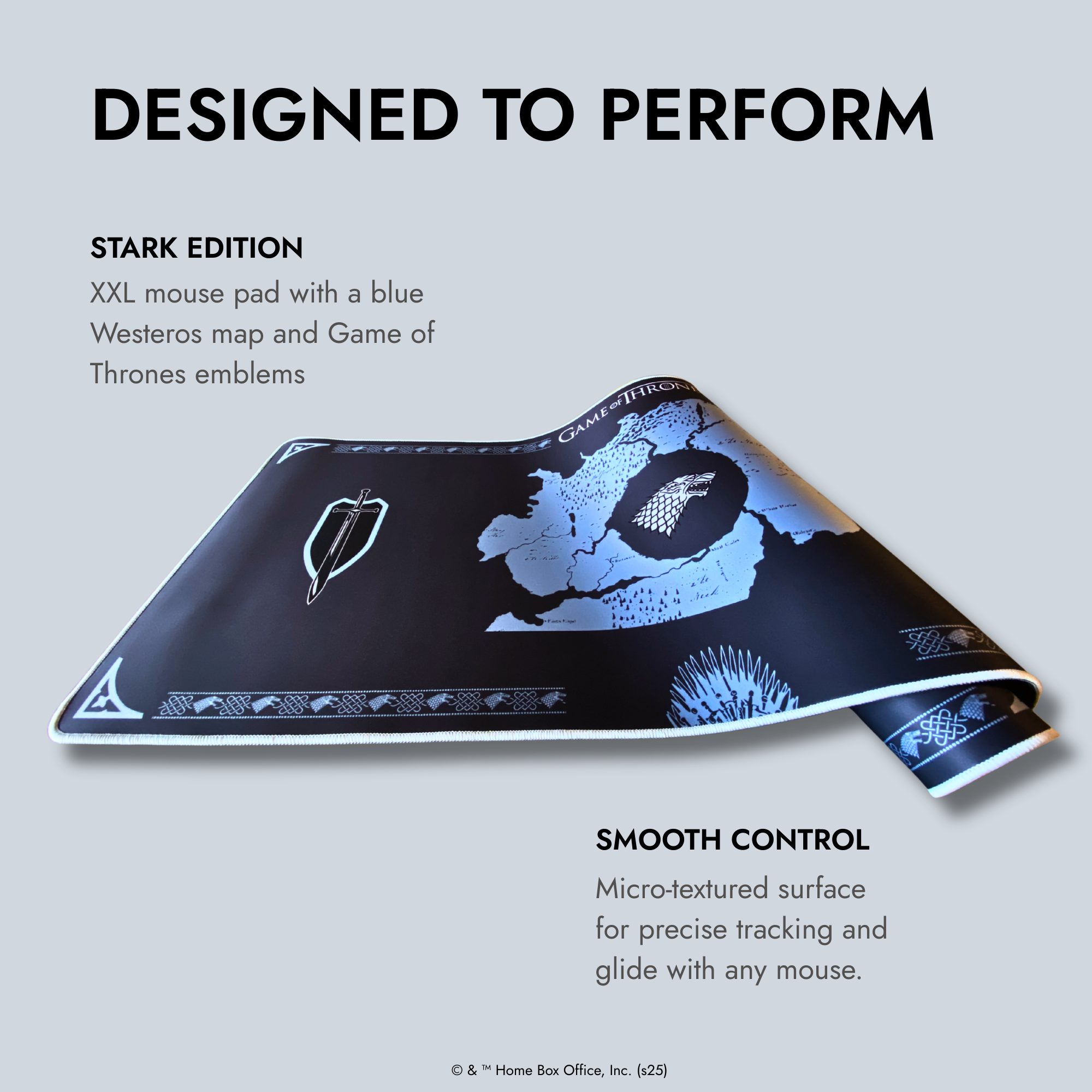 XXL Flexibles Mauspad – Game of Thrones – Stark