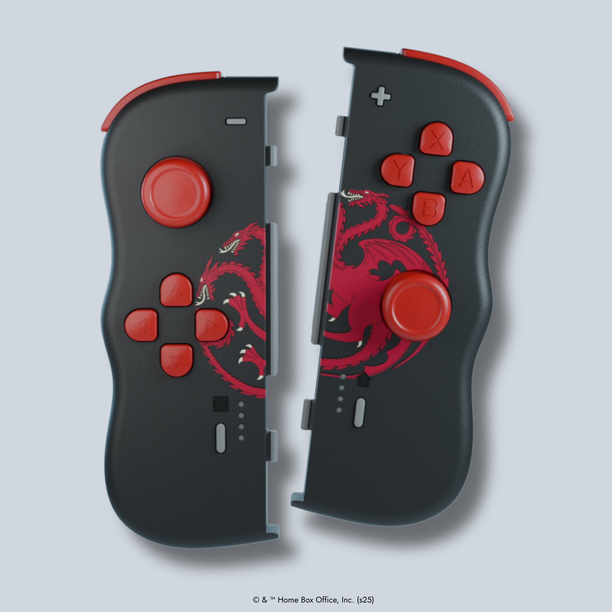 Twinpads-Controller für Nintendo Switch™ – Game of Thrones – Targaryen Black