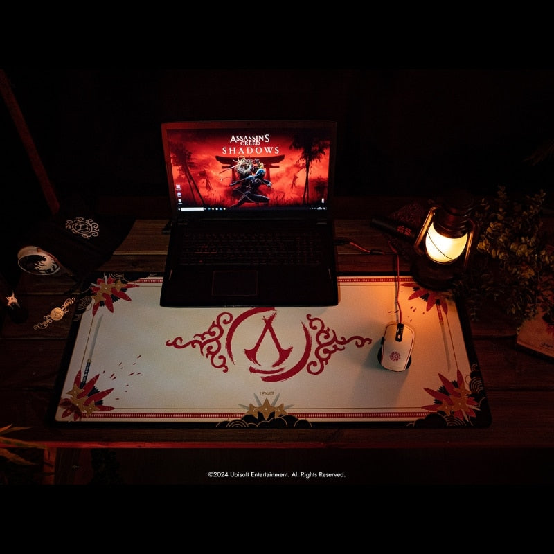 XXL Flexible Mouse Pad - Assassin's Creed Shadows - Soft Micro-Textured Surface