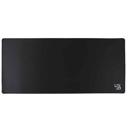 XXL Black Gaming Flexible Mouse Pad with Soft Micro-Textured Surface - 900x400x4mm