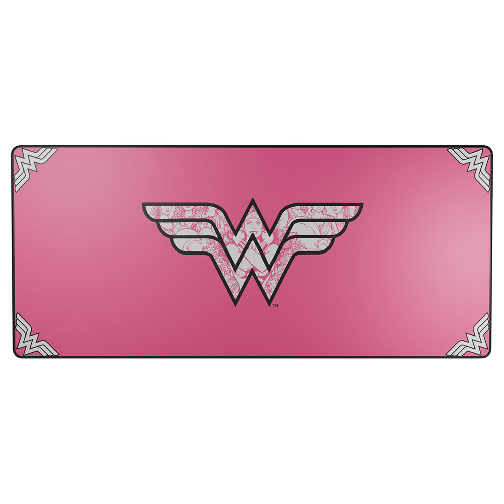 XXL Flexible Mouse Pad - Wonder Woman - Pink Edition - Soft Micro-Textured Surface