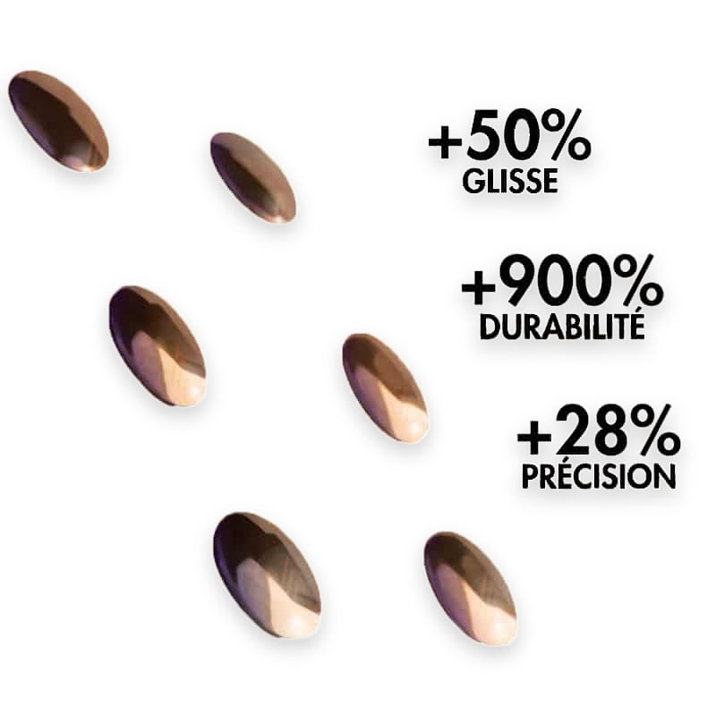 Jeu De 6 Patins En Céramique Pour Souris MO42