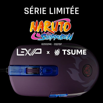 Souris Madara “Destruction” - Naruto Shippuden - Avec joystick de pouce et patins céramiques